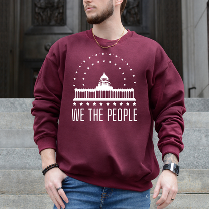 We The People's House - Unisex Crewneck Sweatshirt