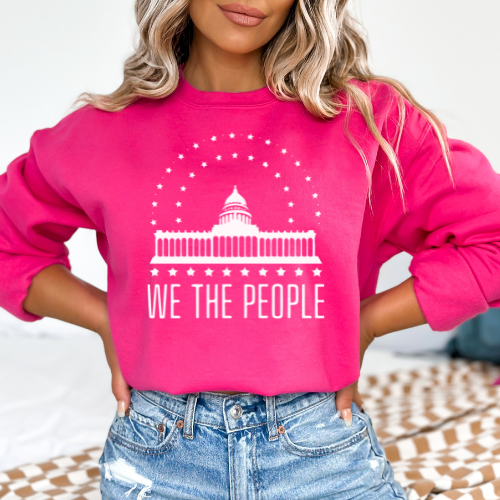 We The People's House - Unisex Crewneck Sweatshirt