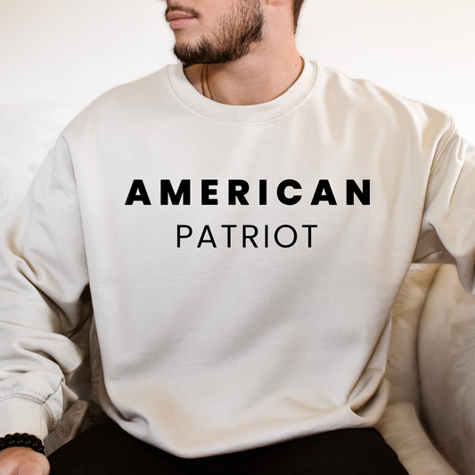 American Patriot - Unisex Crewneck Sweatshirt