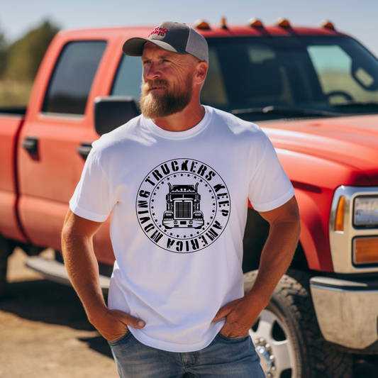 Truckers Keep America Moving - Unisex Jersey Tee