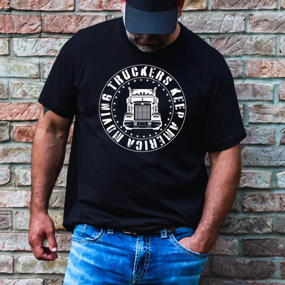 Truckers Keep America Moving - Unisex Jersey Tee