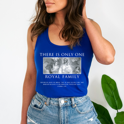 There is Only One Royal Family - Women's Racerback Tank