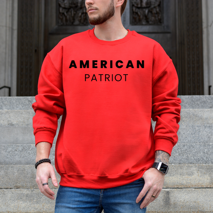 American Patriot - Unisex Crewneck Sweatshirt