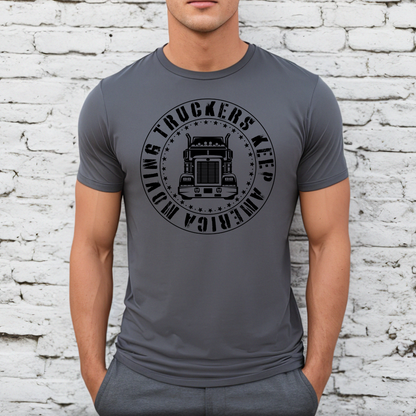 Truckers Keep America Moving - Unisex Jersey Tee