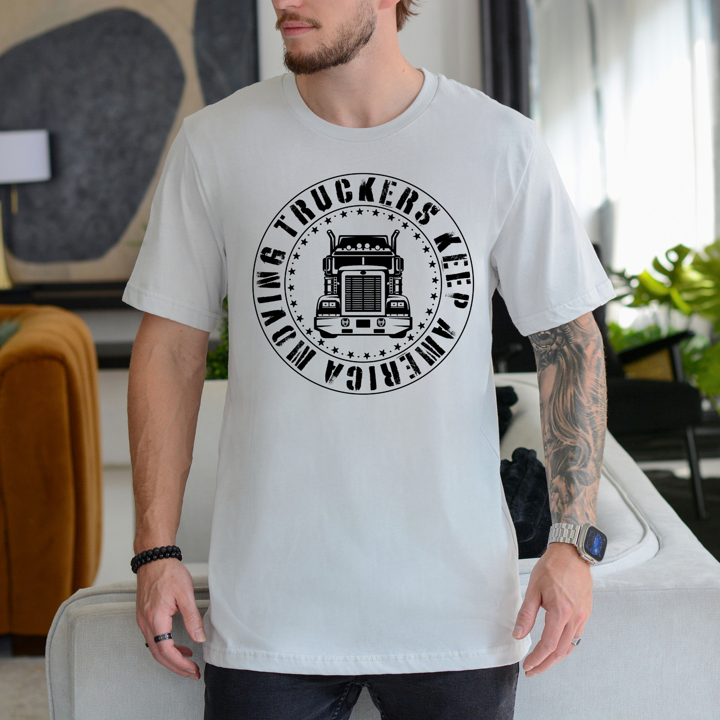 Truckers Keep America Moving - Unisex Jersey Tee