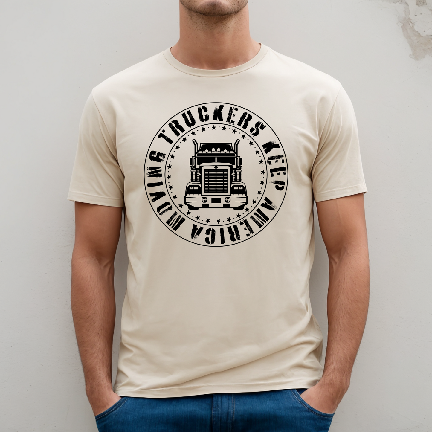 Truckers Keep America Moving - Unisex Jersey Tee