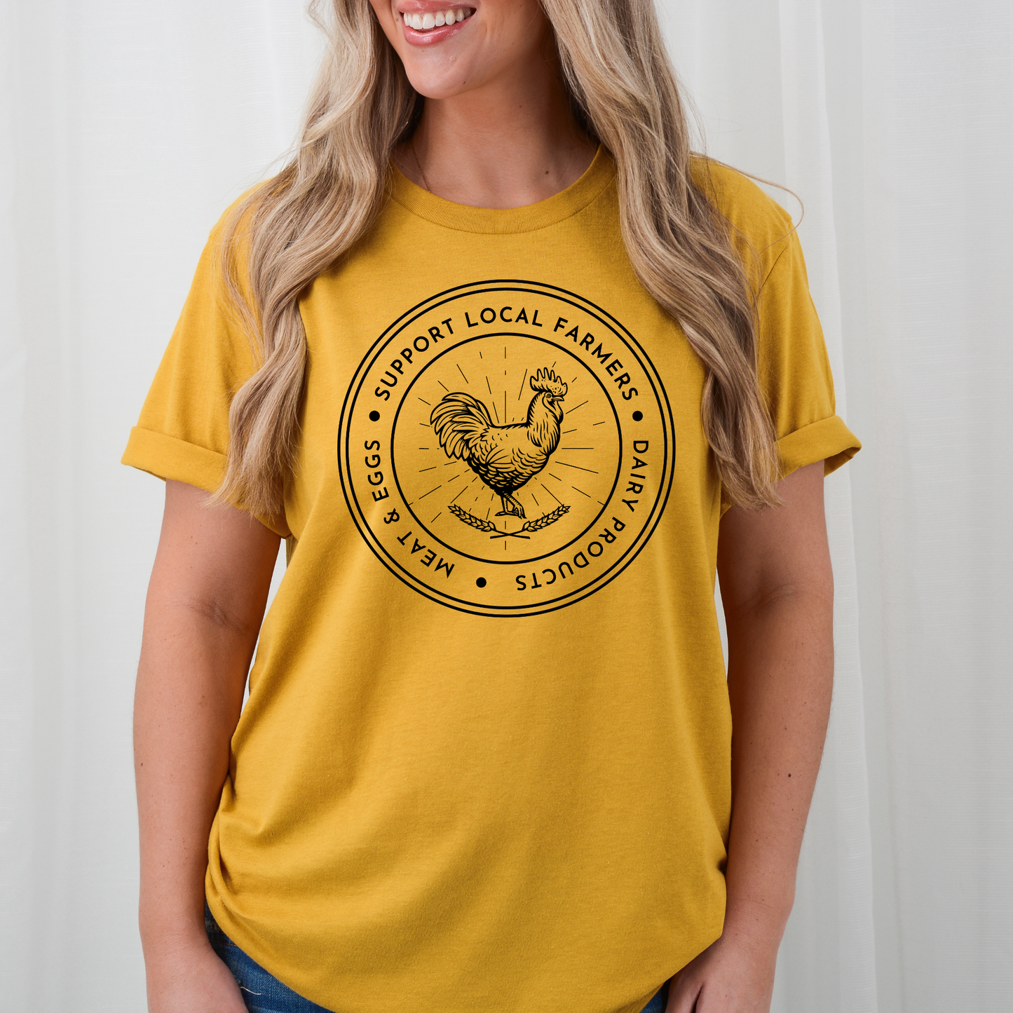 Support Local Farmers - Unisex Jersey Tee