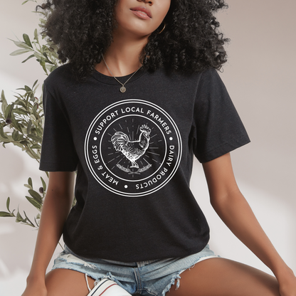 Support Local Farmers - Unisex Jersey Tee