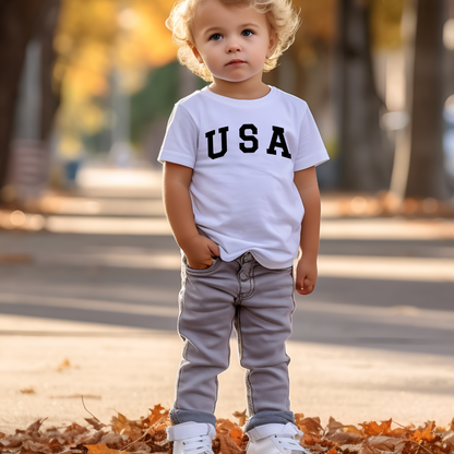 USA - Toddler Jersey Tee