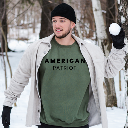 American Patriot - Unisex Crewneck Sweatshirt