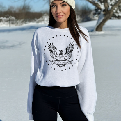 We The People Eagle - Unisex Crewneck Sweatshirt