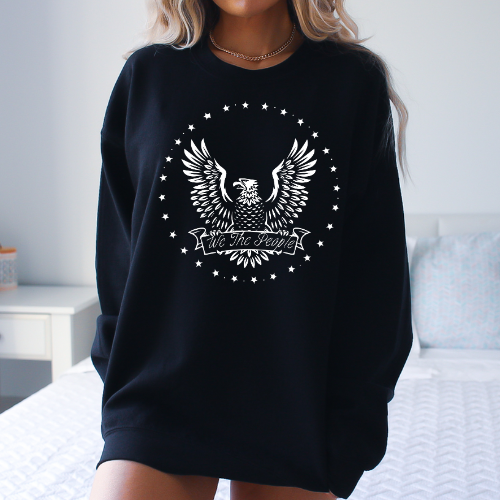 We The People Eagle - Unisex Crewneck Sweatshirt