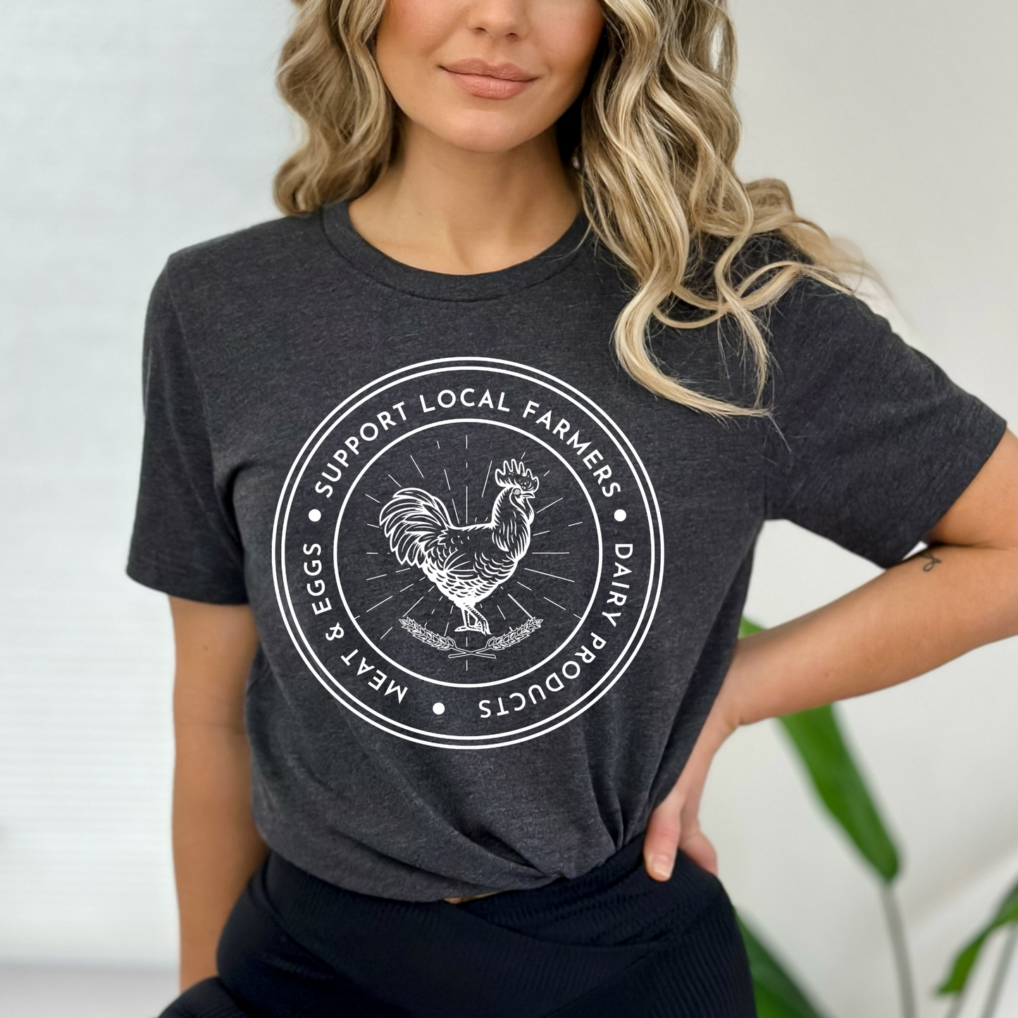 Support Local Farmers - Unisex Jersey Tee