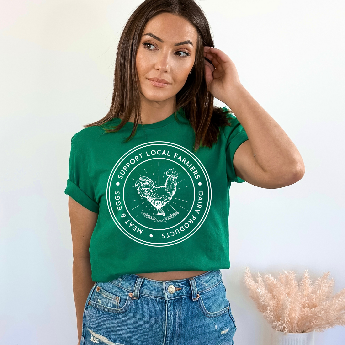 Support Local Farmers - Unisex Jersey Tee