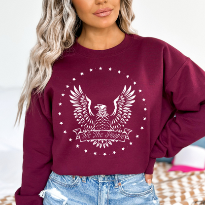 We The People Eagle - Unisex Crewneck Sweatshirt
