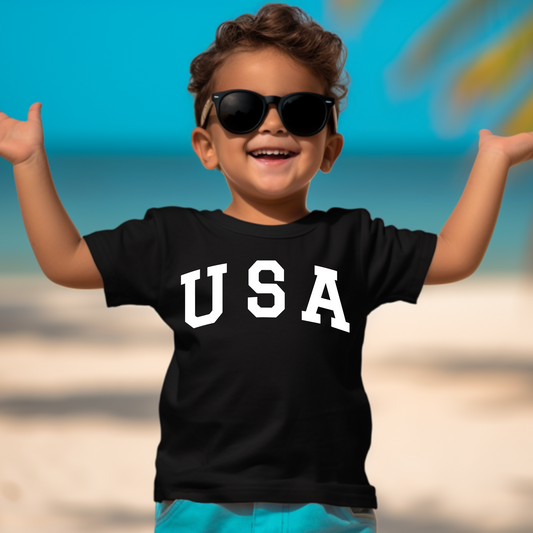 USA - Toddler Jersey Tee