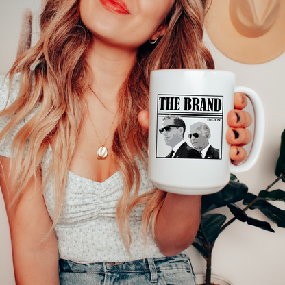 The Biden Brand - White Glossy Mug