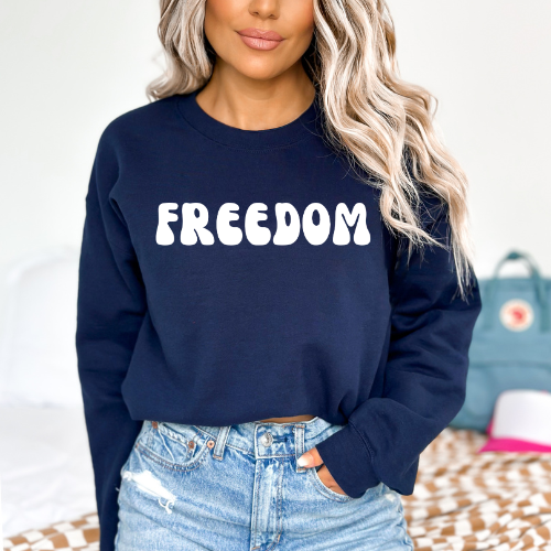 Freedom - Unisex Crewneck Sweatshirt