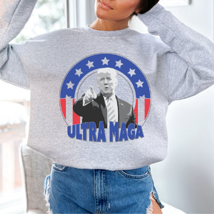 Ultra MAGA - Unisex Crewneck Sweatshirt