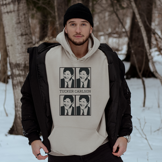 Tucker Carlson Warhol Style - Unisex Hoodie