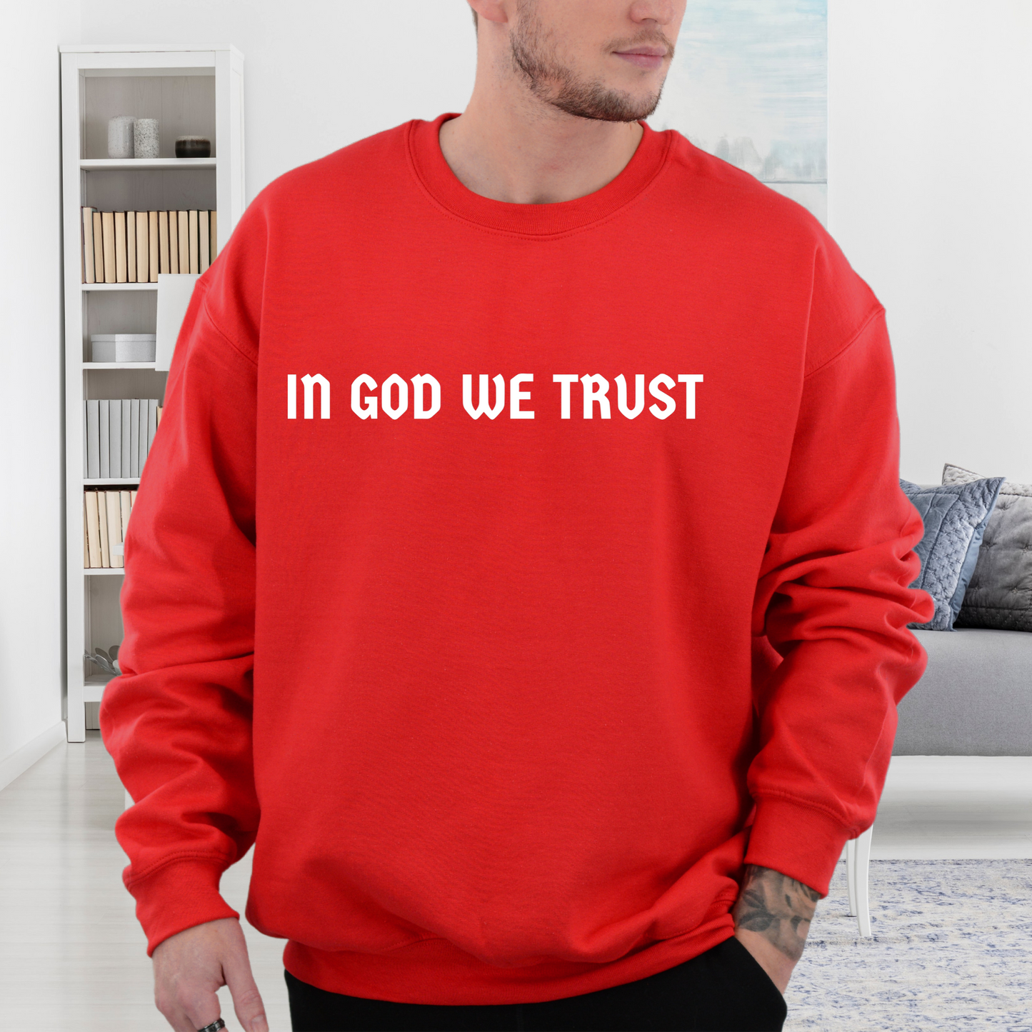 In God We Trust - Unisex Crewneck Sweatshirt