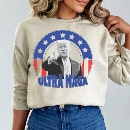 Ultra MAGA - Unisex Crewneck Sweatshirt