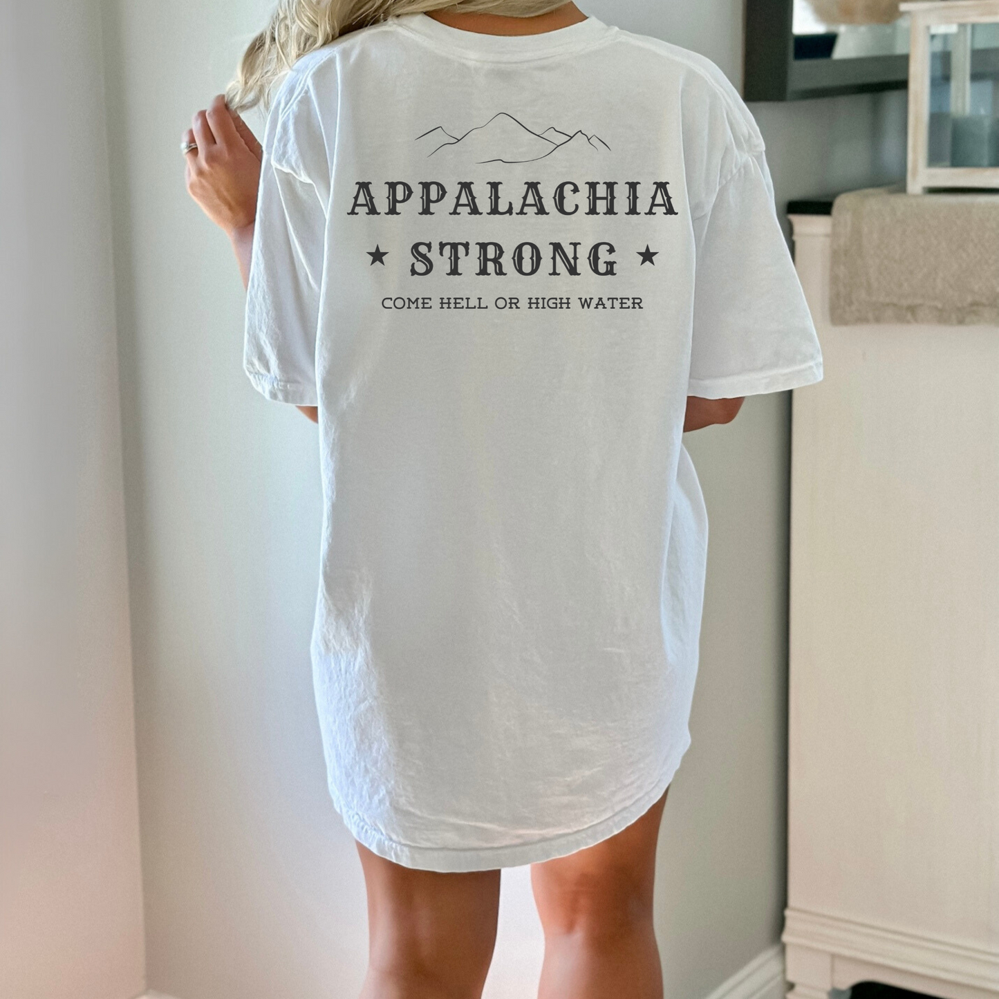 Appalachia Strong - Unisex Garment-Dyed Heavyweight T-Shirt