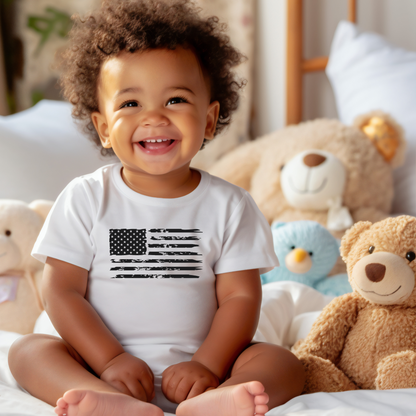 American Flag - Baby Jersey T-Shirt
