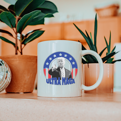 Ultra MAGA - White Glossy Mug