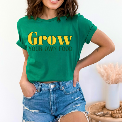 Grow Your Own Food - Unisex Jersey Tee