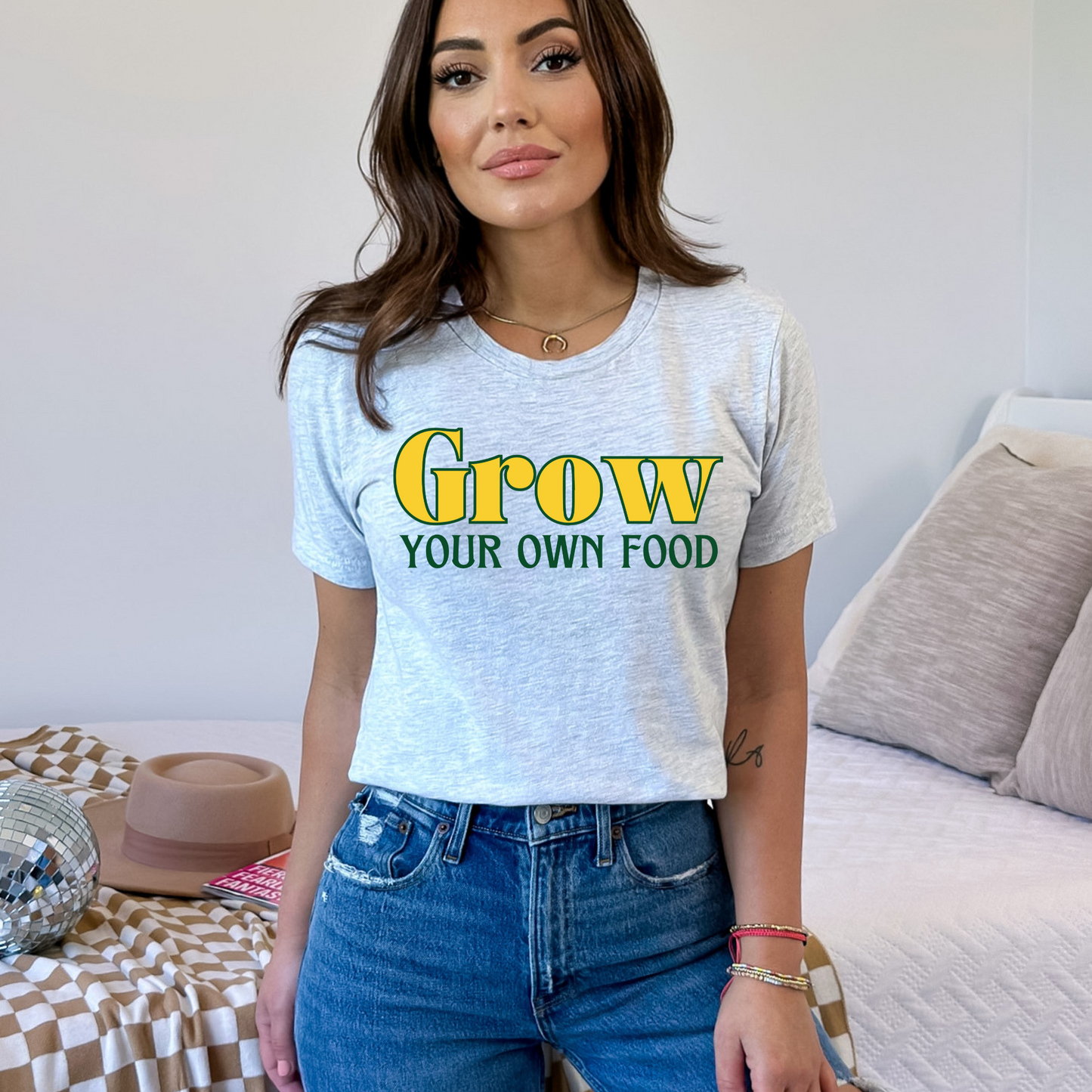 Grow Your Own Food - Unisex Jersey Tee