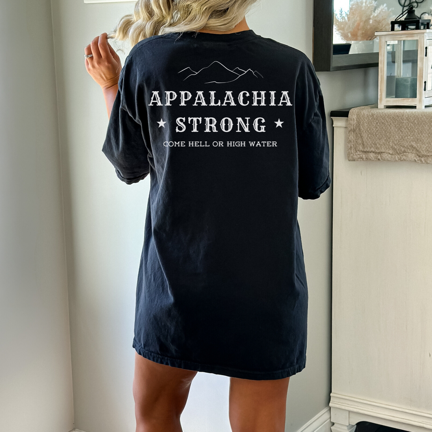 Appalachia Strong - Unisex Garment-Dyed Heavyweight T-Shirt