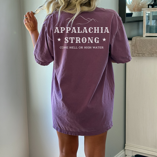 Appalachia Strong - Unisex Garment-Dyed Heavyweight T-Shirt