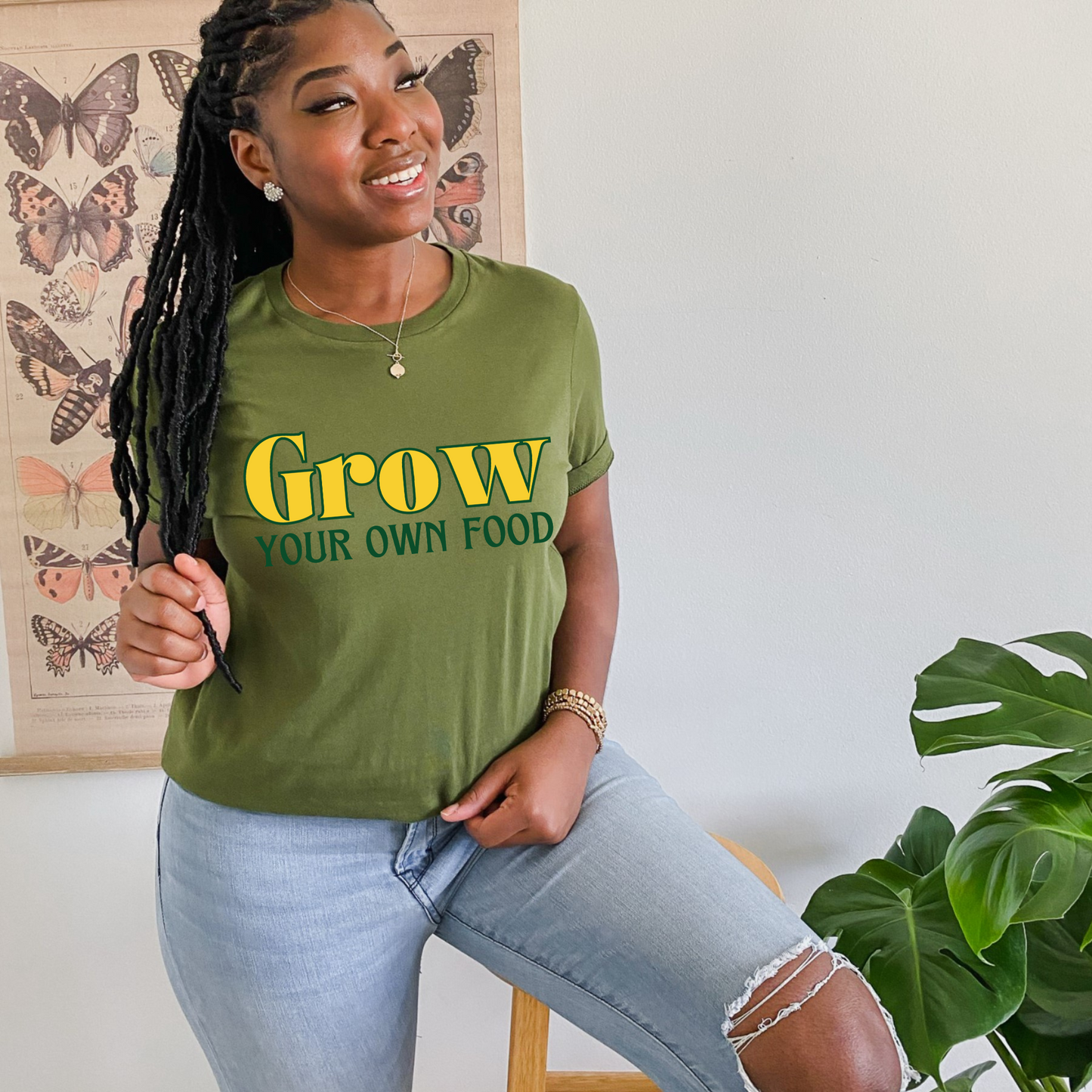 Grow Your Own Food - Unisex Jersey Tee