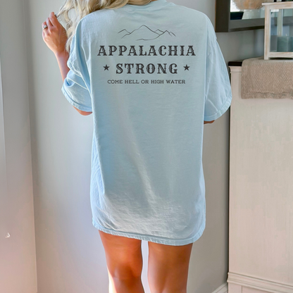 Appalachia Strong - Unisex Garment-Dyed Heavyweight T-Shirt