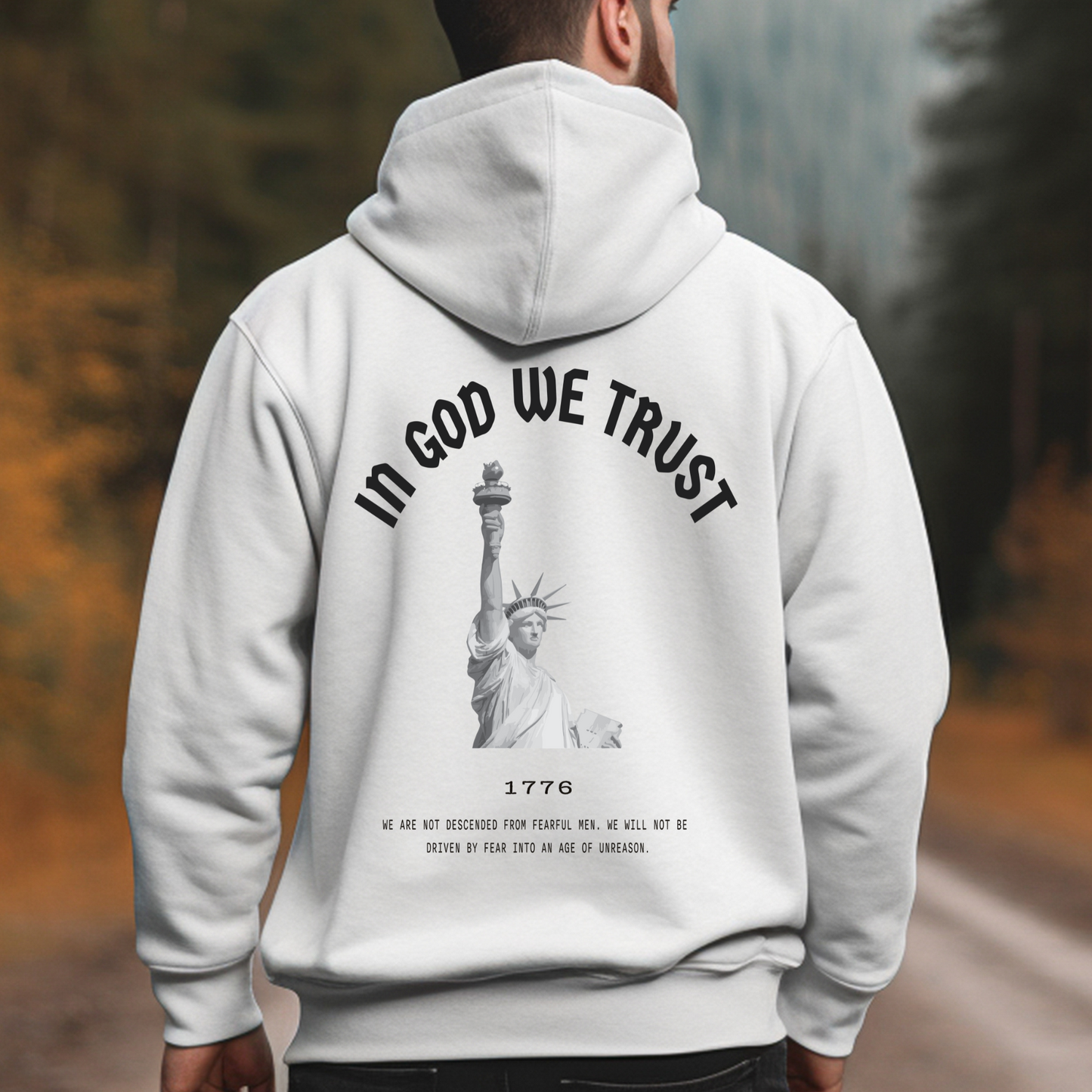 In God We Trust Liberty - Unisex Hoodie