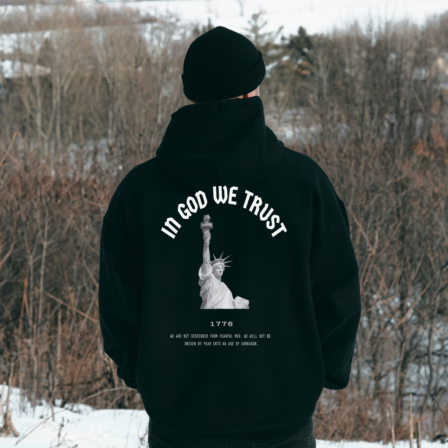 In God We Trust Liberty - Unisex Hoodie