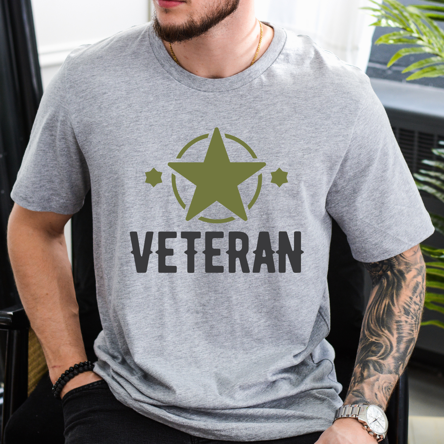 Veteran - Unisex Jersey Tee