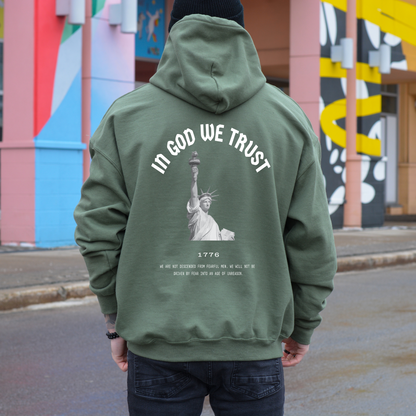 In God We Trust Liberty - Unisex Hoodie