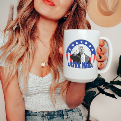 Ultra MAGA - White Glossy Mug