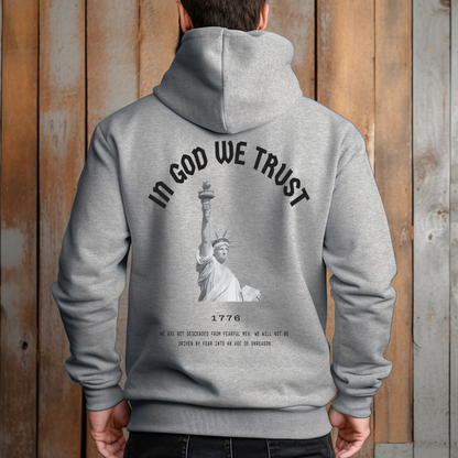 In God We Trust Liberty - Unisex Hoodie