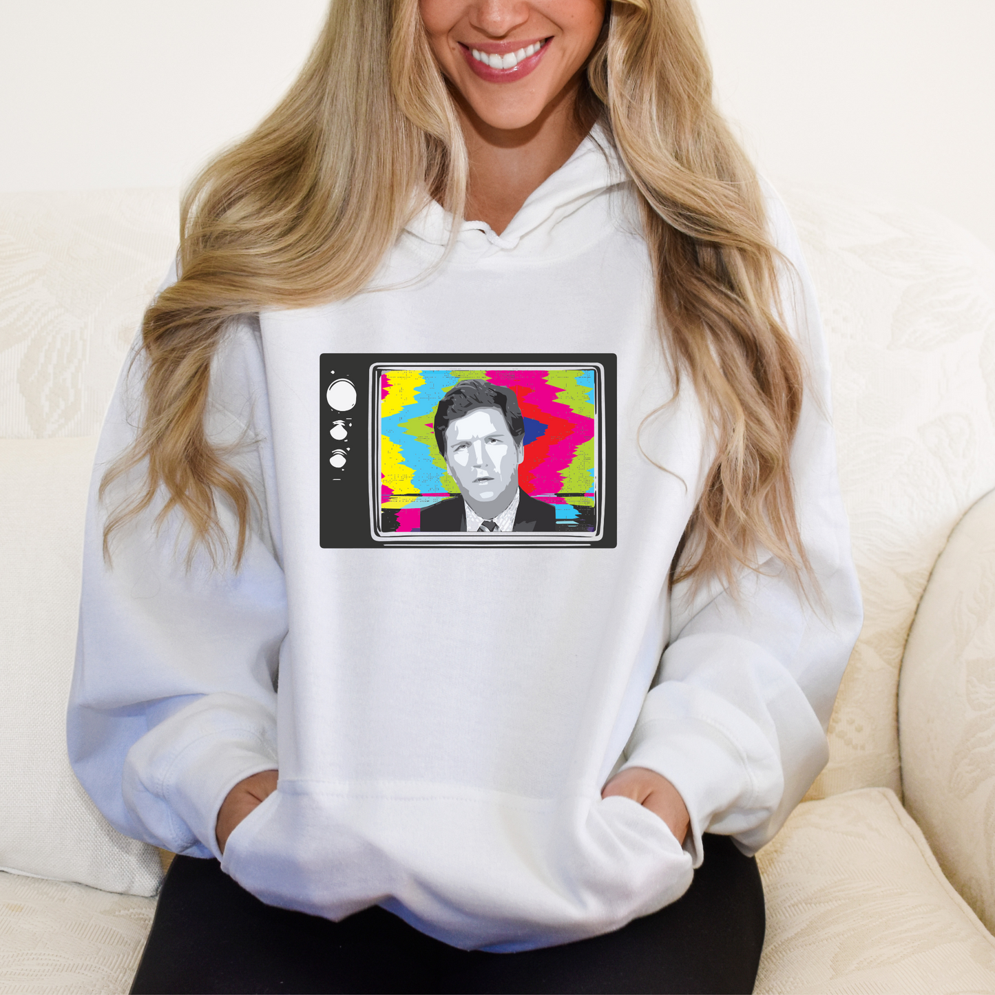 Tucker Retro TV - Unisex Hoodie