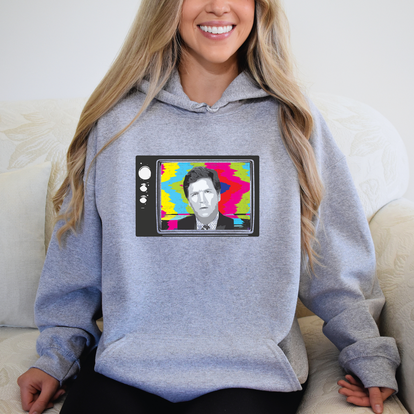 Tucker Retro TV - Unisex Hoodie