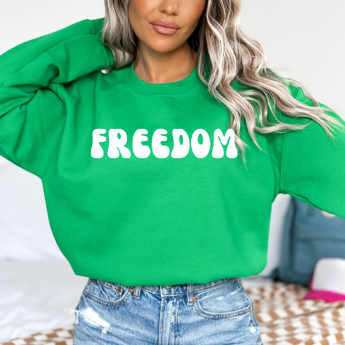 Freedom - Unisex Crewneck Sweatshirt