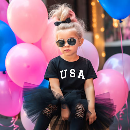 USA - Toddler Jersey Tee