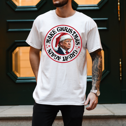 Make Christmas Great Again - Classic Heavyweight T-Shirt