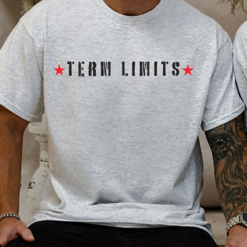 Term Limits  Red Stars - Classic Heavyweight T-Shirt