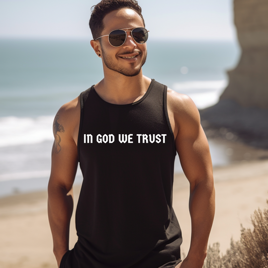 In God We Trust - Unisex Jersey Tank Top