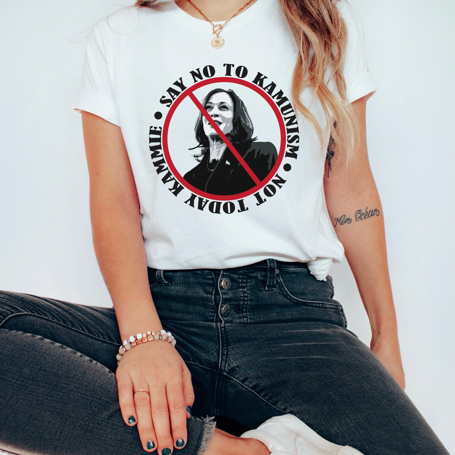 Say No to Kamunism - Unisex Jersey Tee