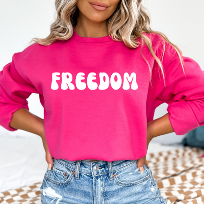 Freedom - Unisex Crewneck Sweatshirt